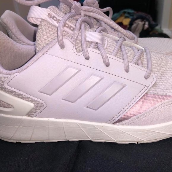 Adidas Purple Tennis Shoes OBO - Picture 2 of 2